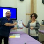 Курсы массажа в Израиле Учебный центр “ELEGANT” Шведский массаж Вручение диплома